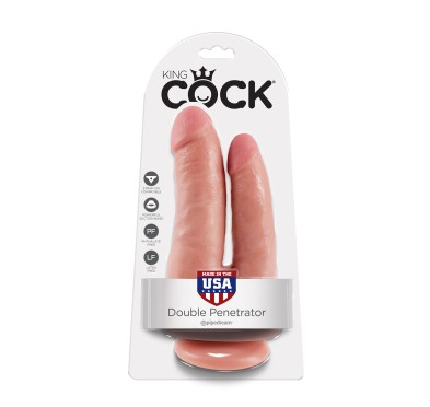 Dildo-cock double penetrator flesh